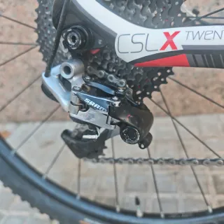 Bicicleta Montaña Olimpia 29 Blanca/Negra