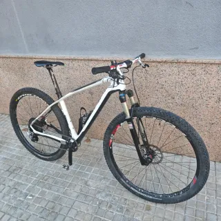 Bicicleta Montaña Olimpia 29 Blanca/Negra