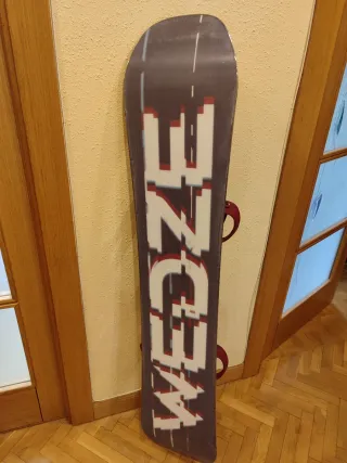 Tabla Snowboard con Fijaciones