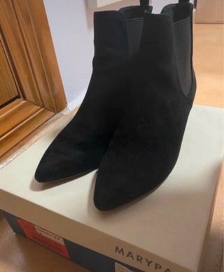 Botines negros mujer