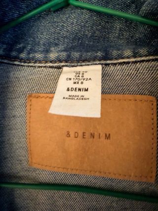 Cazadora Vaquera Lagarta Azul