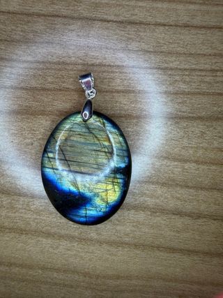 Colgante Labradorita Plata