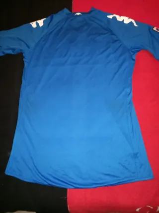Camiseta Kappa Valencia CF Azul Talla M Firmada