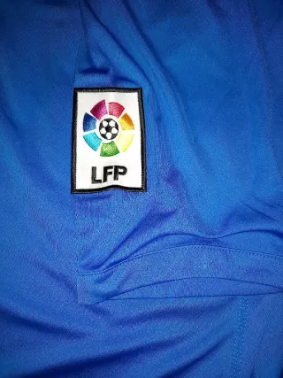 Camiseta Kappa Valencia CF Azul Talla M Firmada
