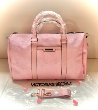 Bolso de viaje Victoria's Secret rosa