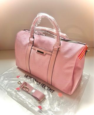 Bolso de viaje Victoria's Secret rosa