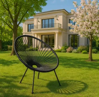 Sillón de Lujo Gris y Dorado