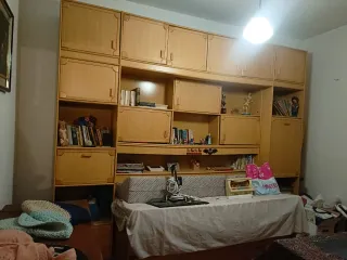 Mueble modular con sofá cama