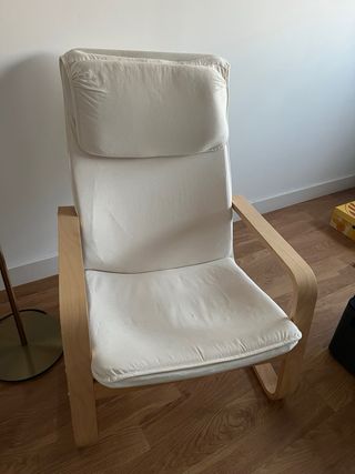 Sillón Mecedora IKEA Madera Beige