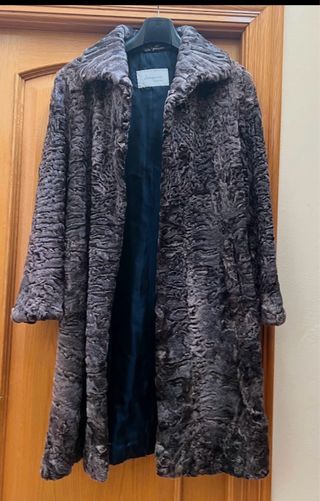 Abrigo de Astracán Talla 42