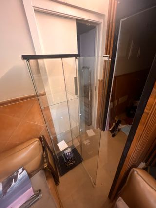 Vitrina expositora cristal