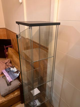 Vitrina expositora cristal