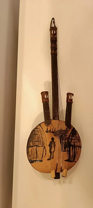 Ngoni Africano  Instrumento 6 cuerdas