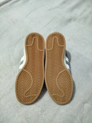 Adidas Campus Talla 40 Gris/Blanco