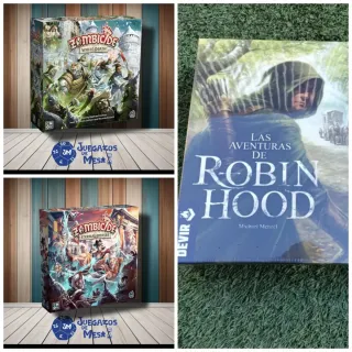 Set di giochi da tavolo Zombicide e Robin Hood