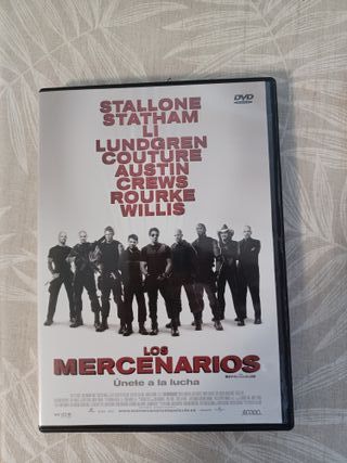 Los Mercenarios DVD Película Acción
