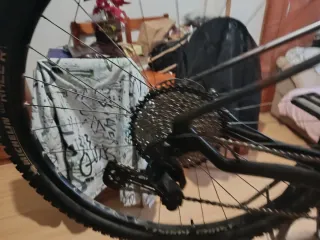 Bicicleta de carbono MTB