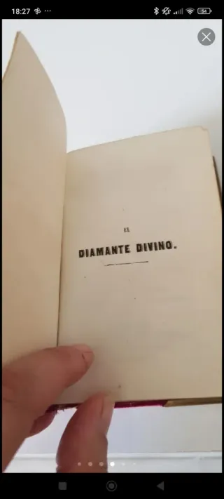 Misal antiguo terciopelo y dorado