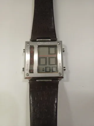 Reloj Marea Digital Correa Marrón.