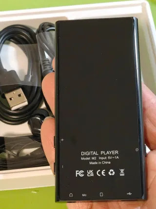 Reproductor MP3 SWOFY 32GB Negro