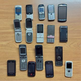 Lote móviles Sony-Ericsson y LG
