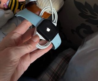 Apple Watch SE Azul/Plateado