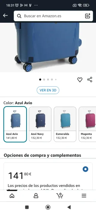 Maleta Grande Roncato calidad