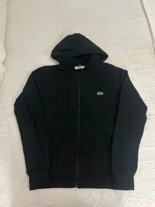 Sudadera Lacoste Negra Talla M