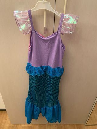 Disfraz sirena talla 140cm 7 años
