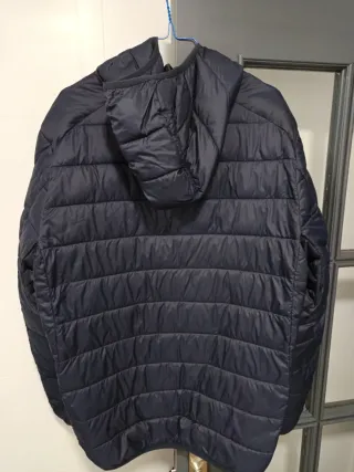 Chaqueta acolchada azul hombre