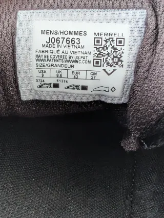 Zapatillas deportivas Merrell Vapor Glove 6 Hombre