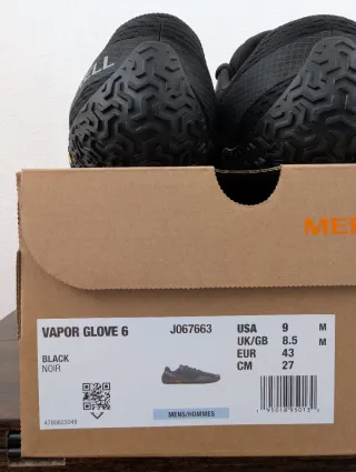 Zapatillas deportivas Merrell Vapor Glove 6 Hombre