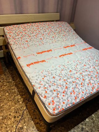 Cama articulada matrimonio de 1.60m x 2m