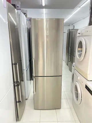 Nevera Bosch Combi Acero Inoxidable