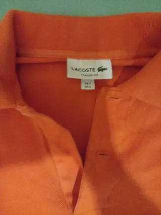 Polo Lacoste Naranja