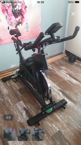 Bicicleta estática BH Fitness