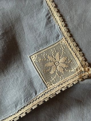 Tovaglia 60x60 Mussola Lino Tombolo Nuova