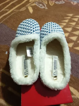 Zapatillas Norten Mujer Azul/Blanco Nuevas