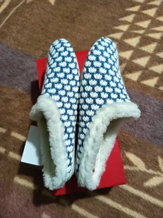 Zapatillas Norten Mujer Azul/Blanco Nuevas