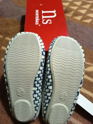 Zapatillas Norten Mujer Azul/Blanco Nuevas