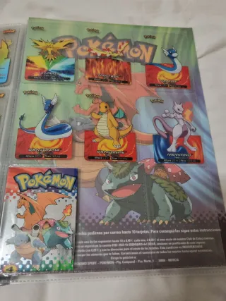 Álbum COMPLETO Pokémon Lamincards 2005