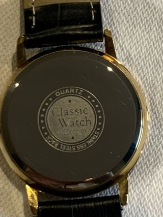 Reloj Royal Crown Dorado y Negro