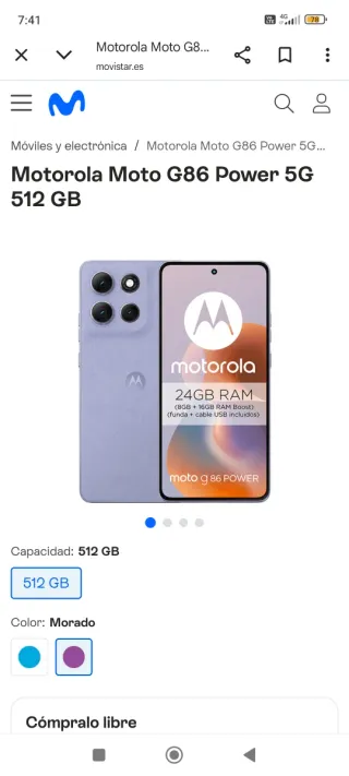 Motorola Moto G86 Power 5G