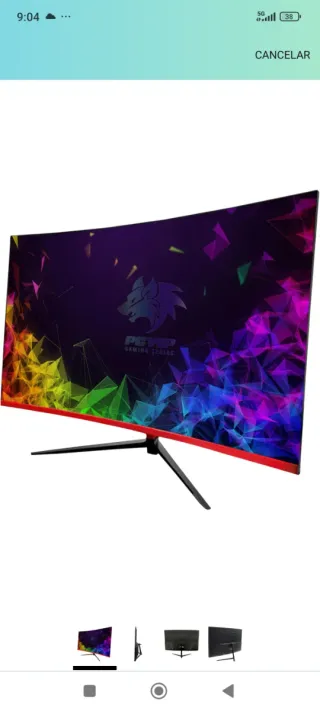 Monitor PCVIP 27 VIPM27F200 Curvo 200Hz