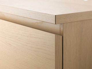 Cómoda 6 cajones IKEA MALM Roble