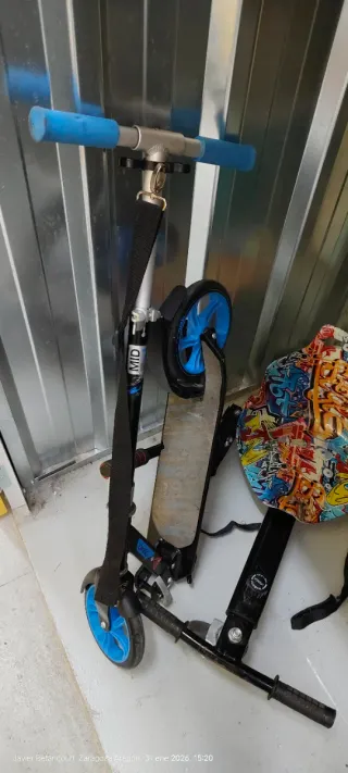 Monopatín y Bomberman