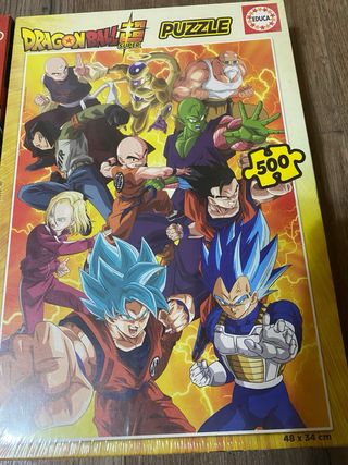 2 Puzzles: Spiderman y Dragon Ball