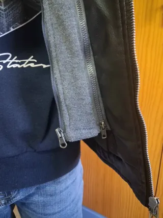 Chaqueta cuero Koroshi Talla M