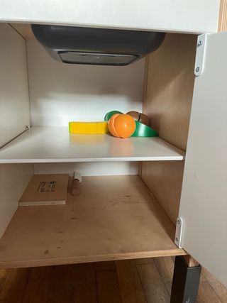 Cocinita de madera Ikea