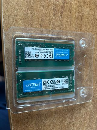 Crucial RAM DDR4 32GB (2x16GB) 3200MHz SODIMM